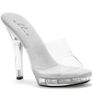Ellie Clear Competition Heels